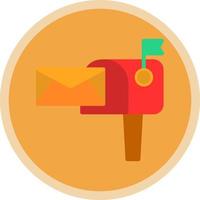 Mailbox Vector Icon Design