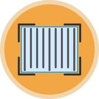 Bar Code Vector Icon Design