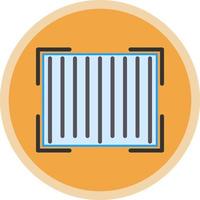 Bar Code Vector Icon Design