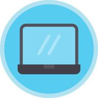 Laptop Screen Vector Icon Design