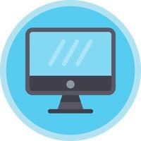 Monitor Screen Vector Icon Design