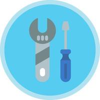 Wrench Vector Icon Design