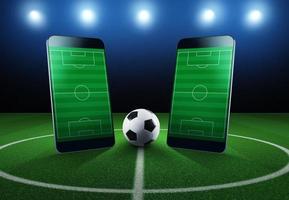 Watch a live sports event on your mobile device photo