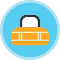 Duffle Bag Vector Icon Design