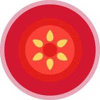 Tomato Vector Icon Design