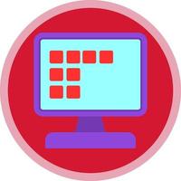 Display Vector Icon Design