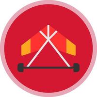 Gliding Vector Icon Design