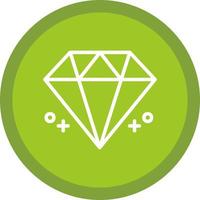 diseño de icono de vector de diamante