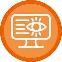 Online Privacy Vector Icon Design