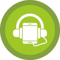 diseño de icono de vector de guía de audio