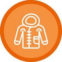 Coat Vector Icon Design