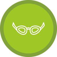 Swimming Glasses Vector Icon Design