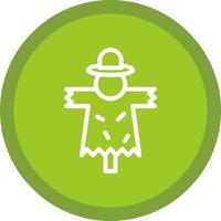 Scarecrow Vector Icon Design