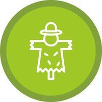 Scarecrow Vector Icon Design