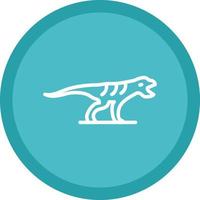 Dinosaur Vector Icon Design