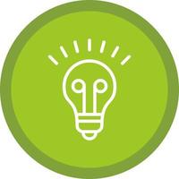 Light Bulb Vector Icon Design