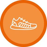 diseño de icono de vector de zapatillas