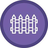 Fence Vector Icon Design