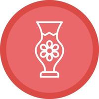 Vase Vector Icon Design