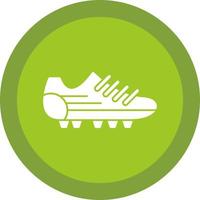 Football Shoes Vector Icon Design