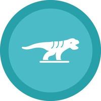 diseño de icono de vector de dinosaurio