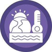 Global Warming Vector Icon Design