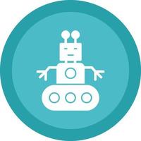 Robot Arm Vector Icon Design