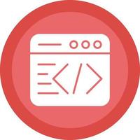 Code Vector Icon Design