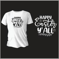 spring typography t-shirt design with vector