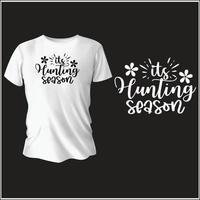 primavera tipografía camiseta diseño con vector