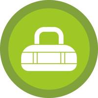 Duffle Bag Vector Icon Design