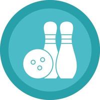 Bowling Vector Icon Design