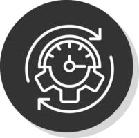 Efficiency Vector Icon Design