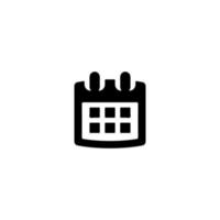 Calendar icon. Simple style sale offer poster background symbol. Calendar brand logo design element. Calendar t-shirt printing. vector for sticker.