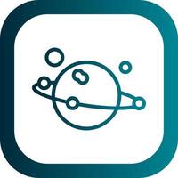 Solar System Vector Icon Design