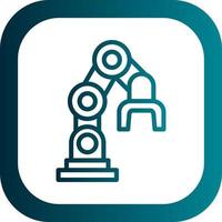 Robot Arm Vector Icon Design