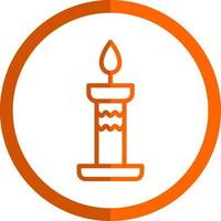 Candles Vector Icon Design