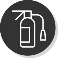 Fire Extinguisher Vector Icon Design