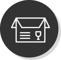 Open Box Vector Icon Design