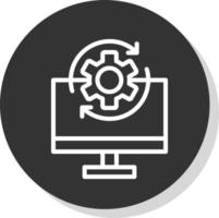 Operational SYstem Vector Icon Design