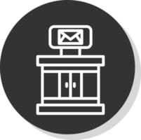 Post Office Vector Icon Design