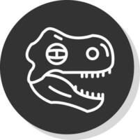 Fossil Vector Icon Design