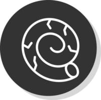 diseño de icono de vector de nautilus