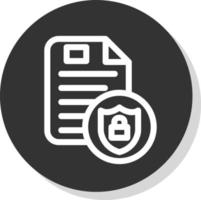 Privacy Policy Vector Icon Design