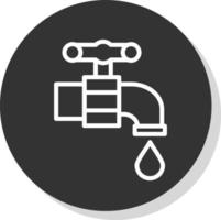 Faucet Vector Icon Design