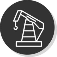 Oil Pump Vector Icon Design