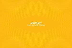 Abstract line Yellow color background design. vector