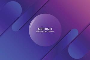 Abstract vector creative blue color background template design.