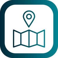 World Map Vector Icon Design