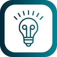 Light Bulb Vector Icon Design